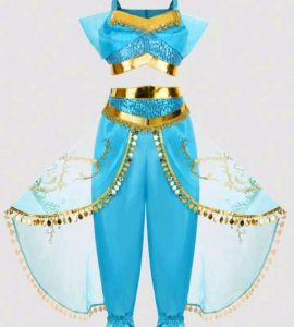 Kids Costumes to Hire - Jasmine TOP & PANTS -  5 years  